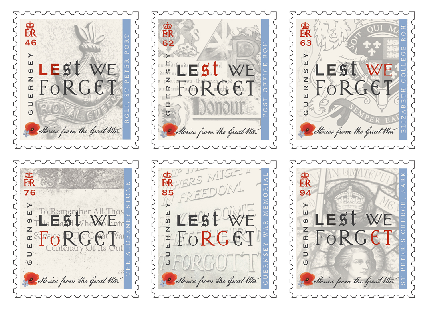 Guernsey Post Commemorates Centenary of The Great War with final stamps
